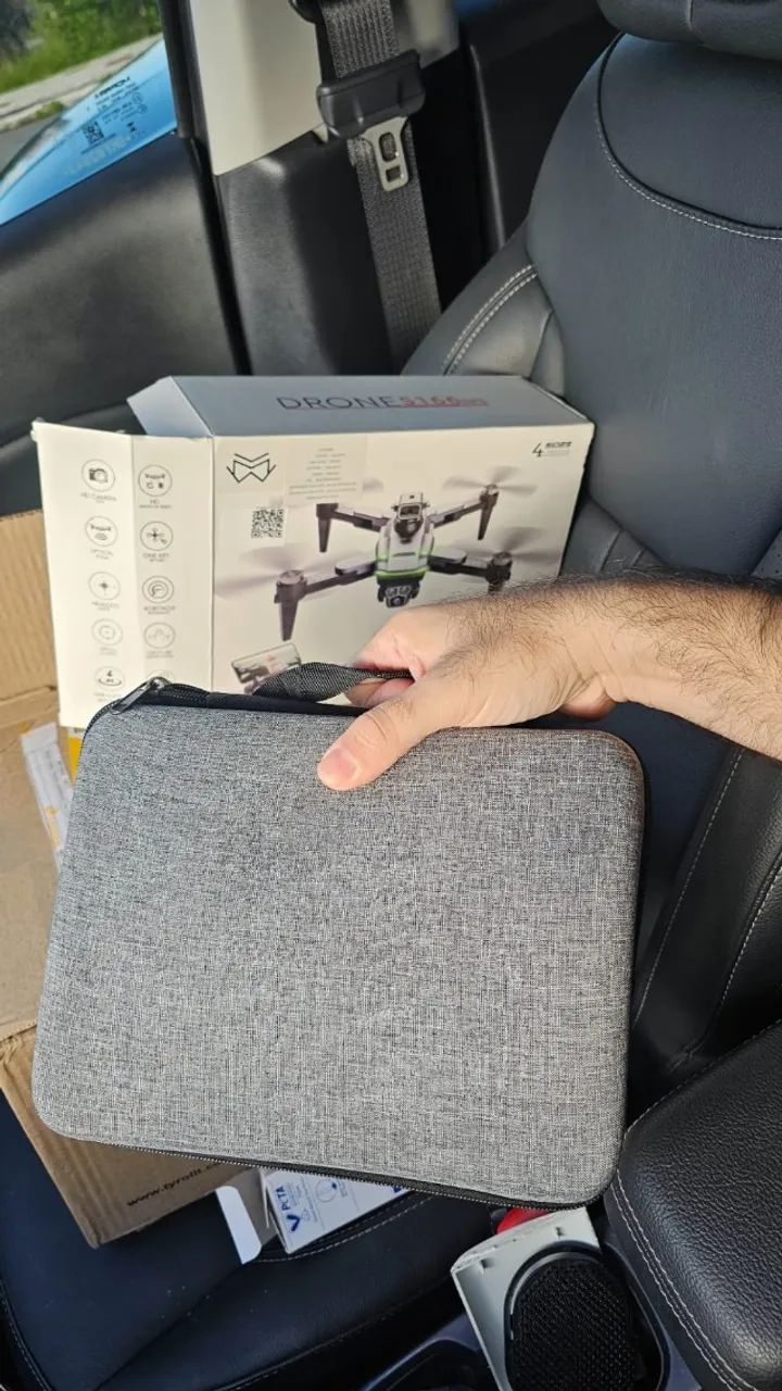 DRONE S166 GPS PRO - NOVO, NUNCA USADO - Foto 4