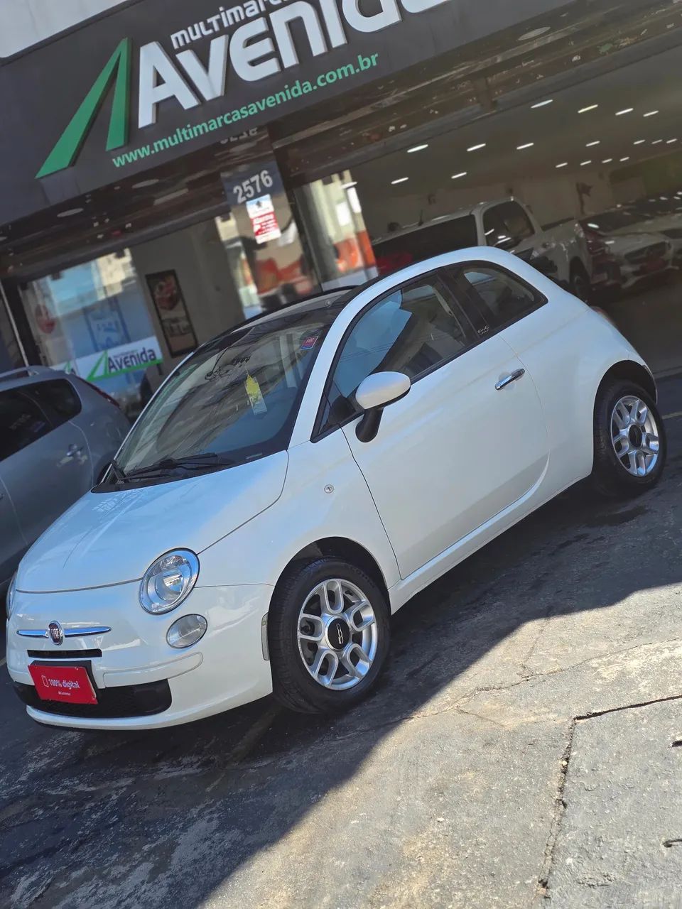 Fiat 500 Cabrio Dualogic Flex 1.4 8V 2014 - Foto 4
