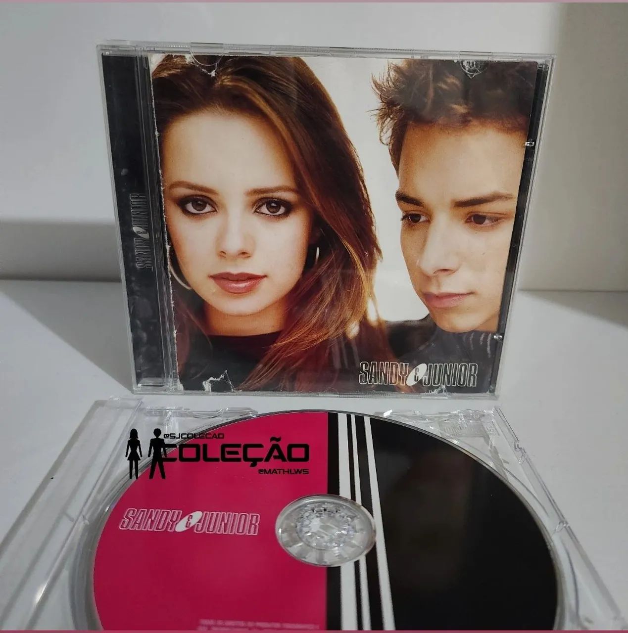CD Importado Sandy e Junior 2001 (Portugal) Leia