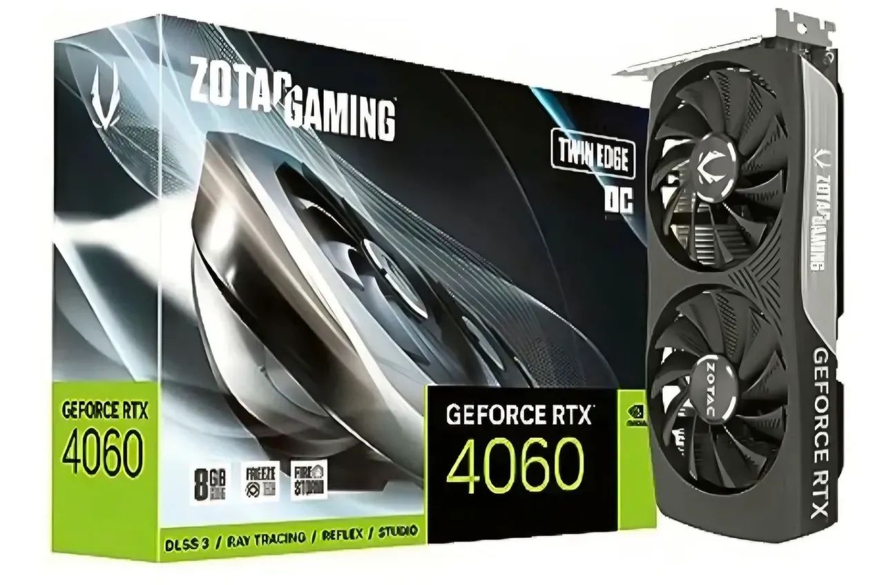 Placa de video RTX 4060 8 GB