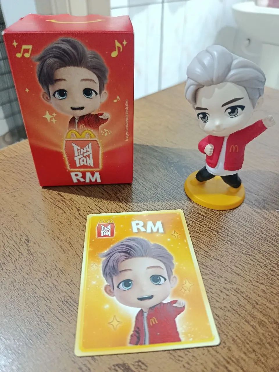 Figure Namjoon BTS - Mc Donald's - Foto 2