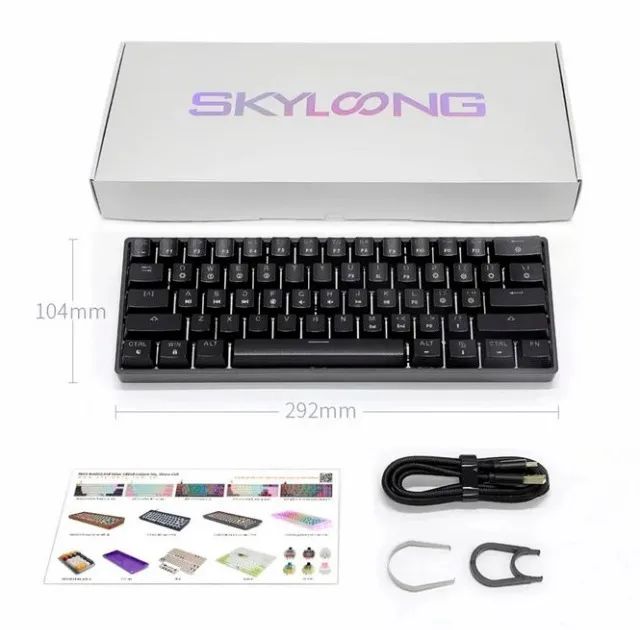 Teclado Skyloong Gk61 - Foto 4