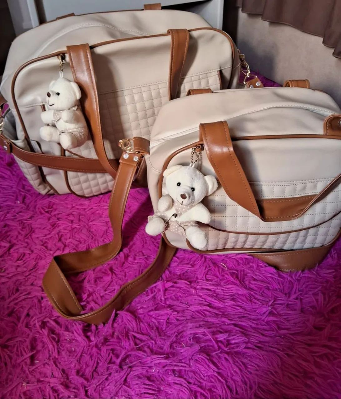 02 peças  -  Jogo bolsas -  bebê  - Foto 5