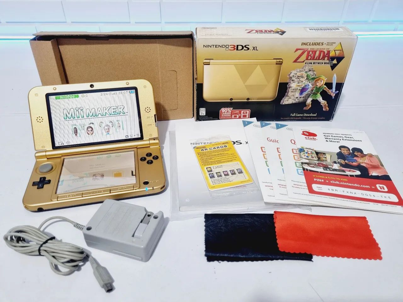 417- NINTENDO 3DS XL DESBLOQUEADO The legend of Zelda - Consoles