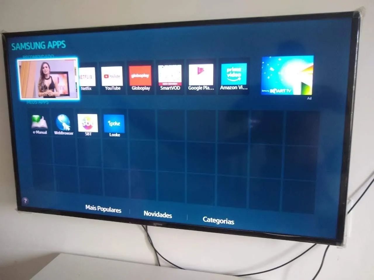 Tv smart Samsung de 43 polegadas  - Foto 2