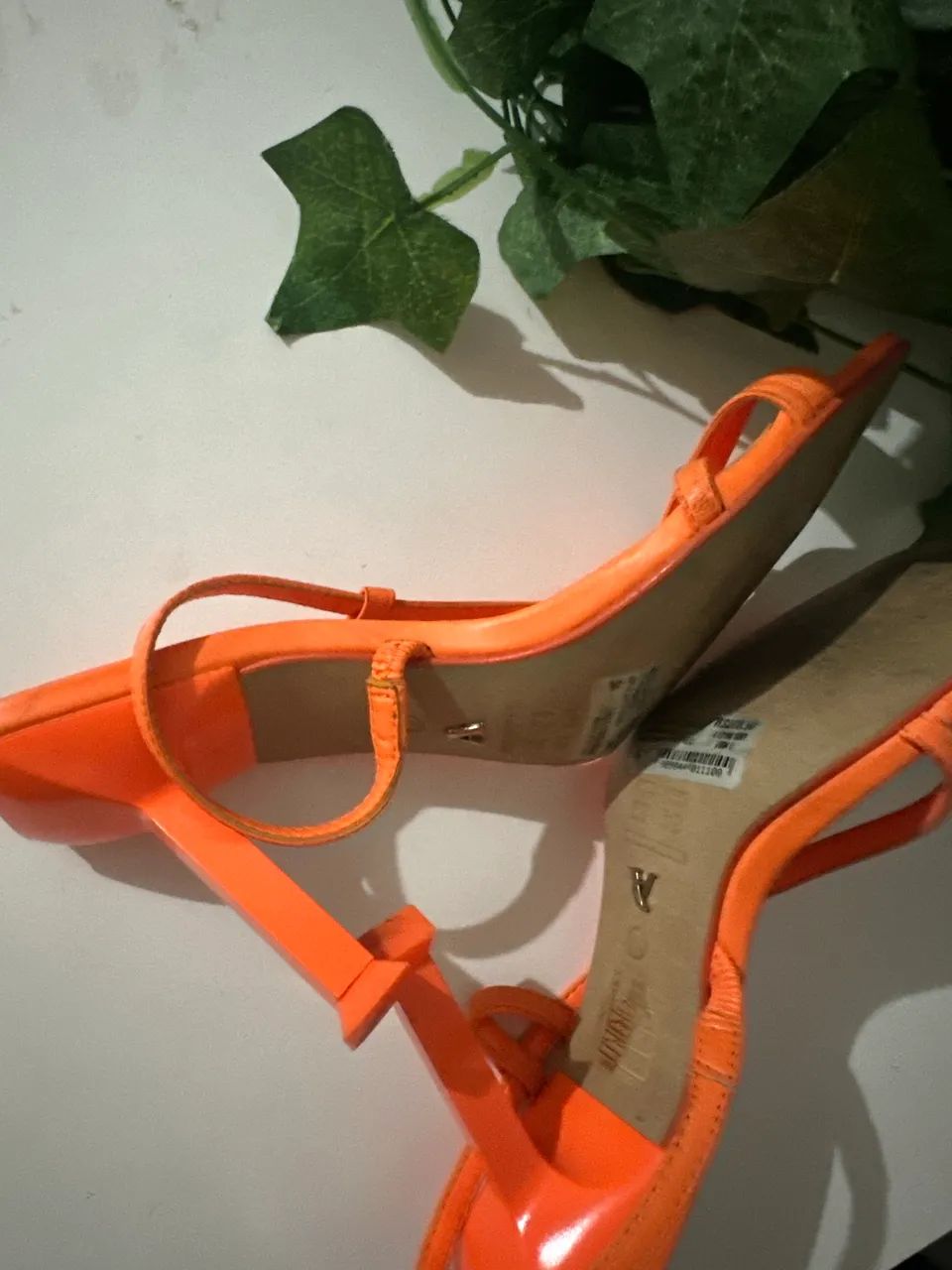 Sandália Arezzo laranja - Foto 3