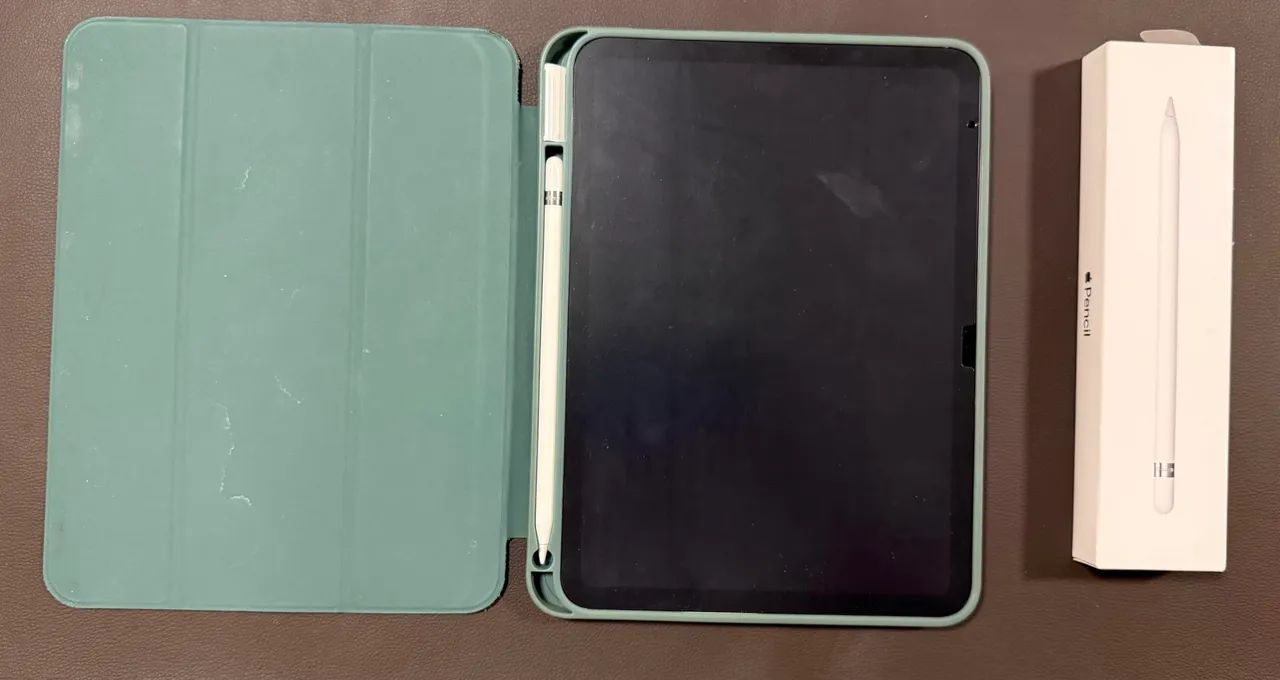 iPad 10, 64gb, com Apple Pencil e caixa - Foto 3