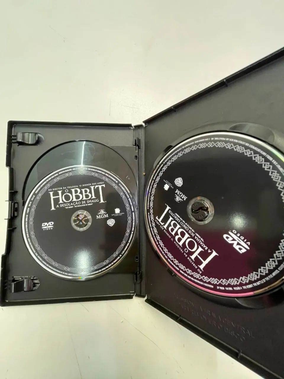 DVD - O HOBBIT TRILOGIA COMPLETA - 3 DISCOS  - Foto 4