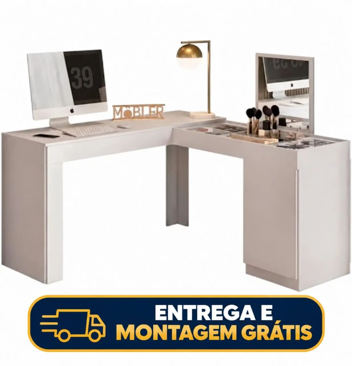 Penteadeira Star - Branco 