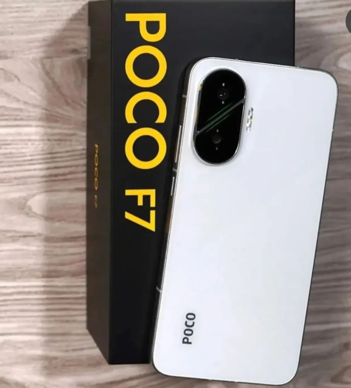 Celular Xiaomi Poco F7 branco 12 gb/512 gb(Lacrado) - Celulares e