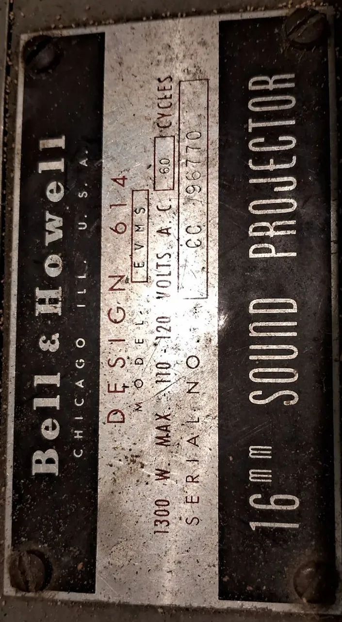 Projetor Bell & Howell 16mm VINTAGE - Foto 4