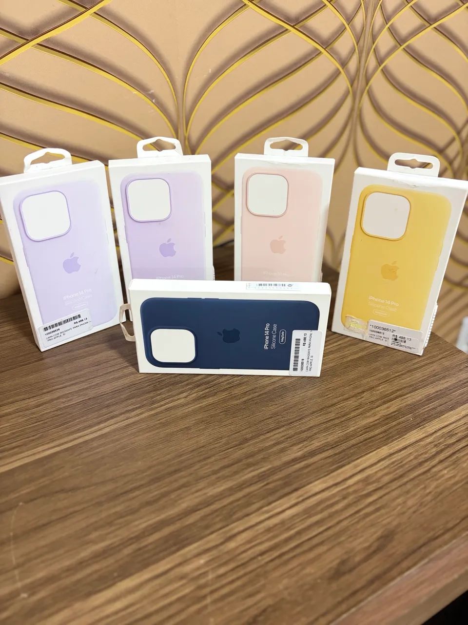 Capa iPhone 14 Pro original Apple lilás 