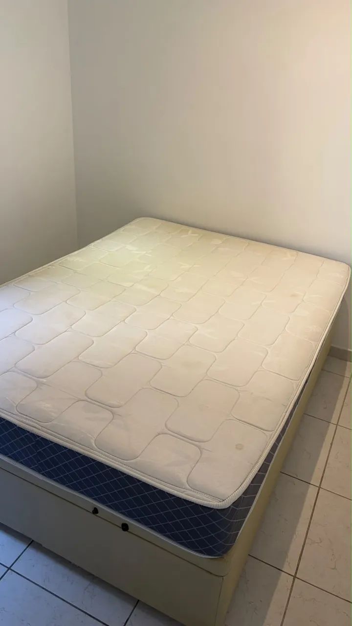 Cama box colchão + baú  - Foto 3