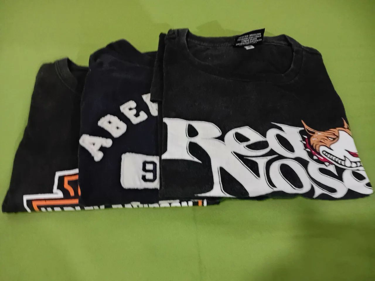 3 camisetas de malha - Foto 5