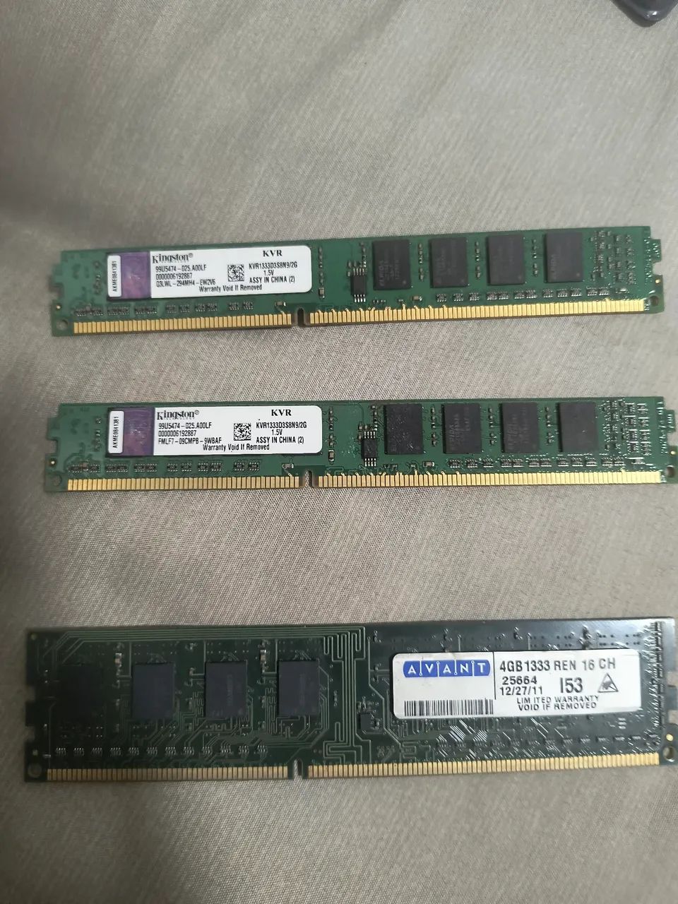 Memória ram ddr3