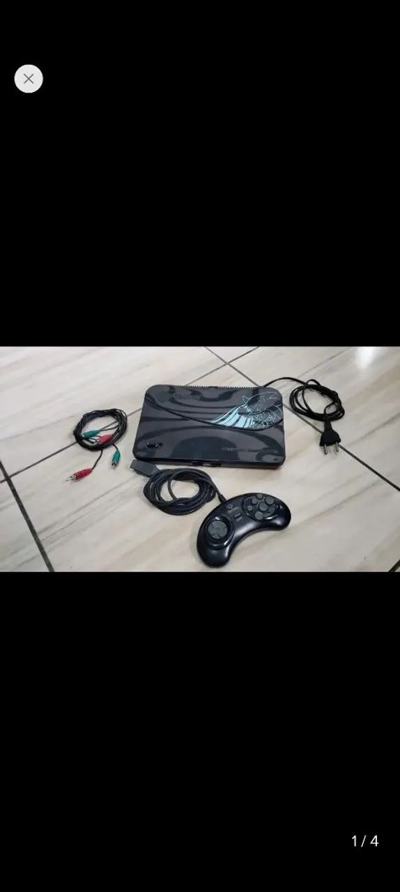 Master System Evolution 132 jogos Sonic black
