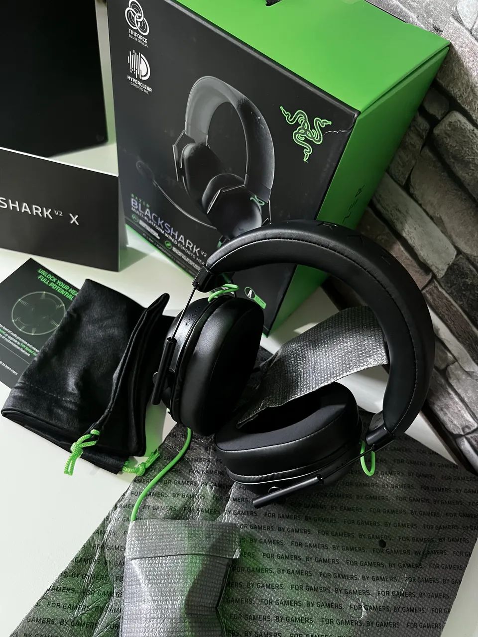 Headset Razer  Blackshark v2 X  - Foto 2