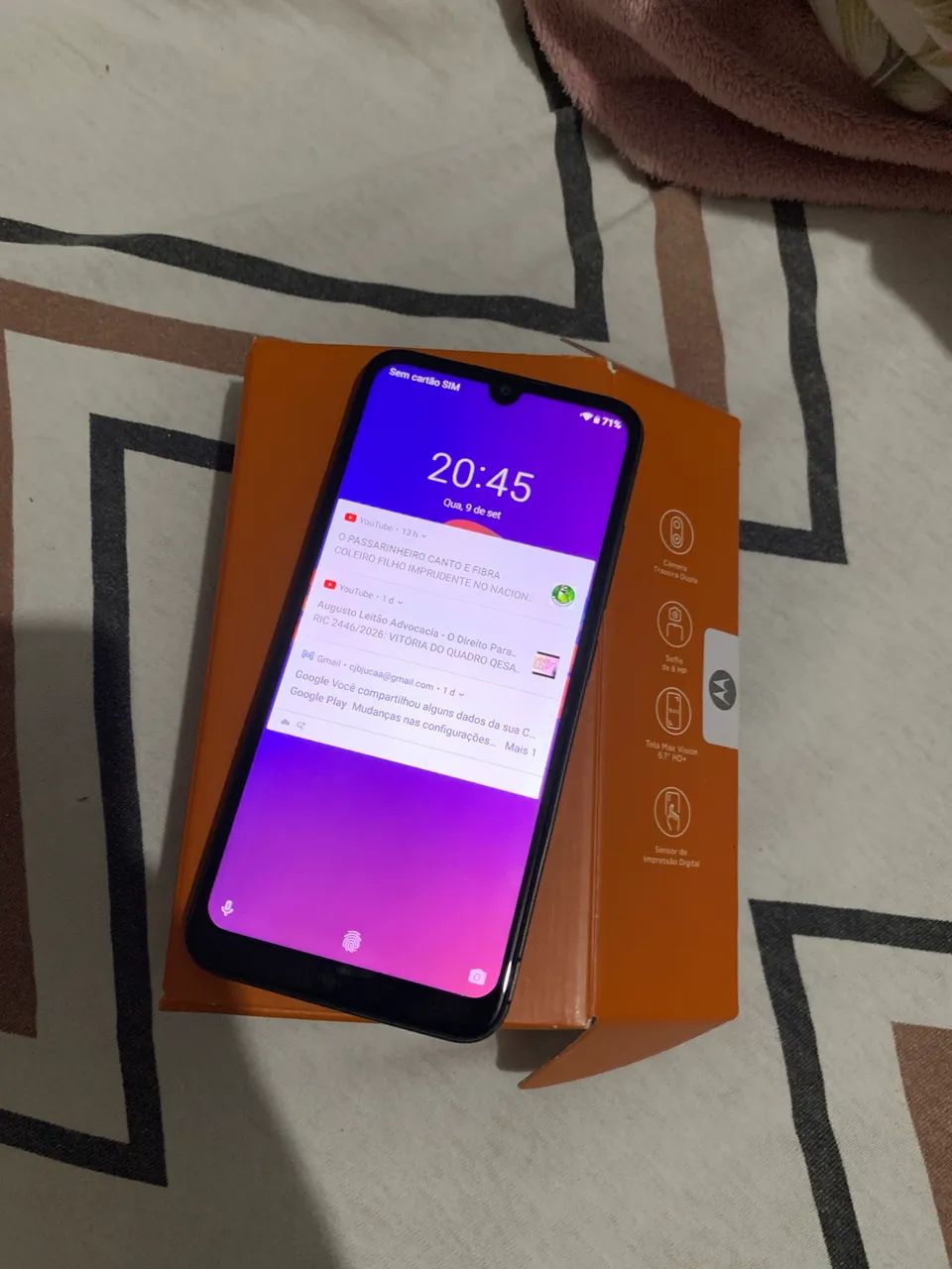 Vendo Moto E plus 
