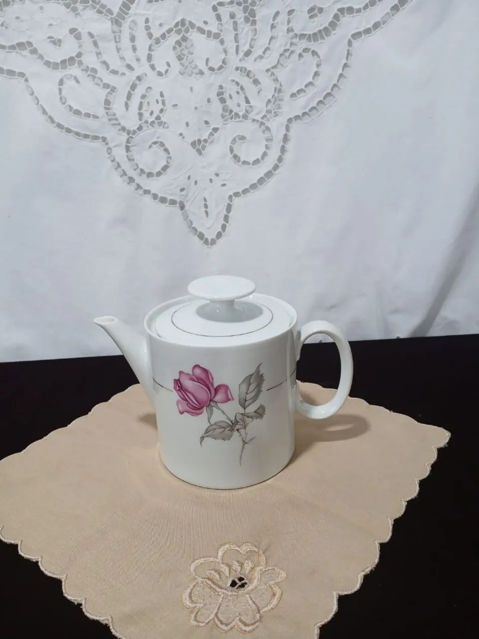 Antigo bule porcelana real  - Foto 5