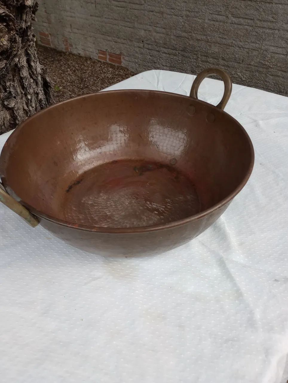 Tacho dê cobre antigo 