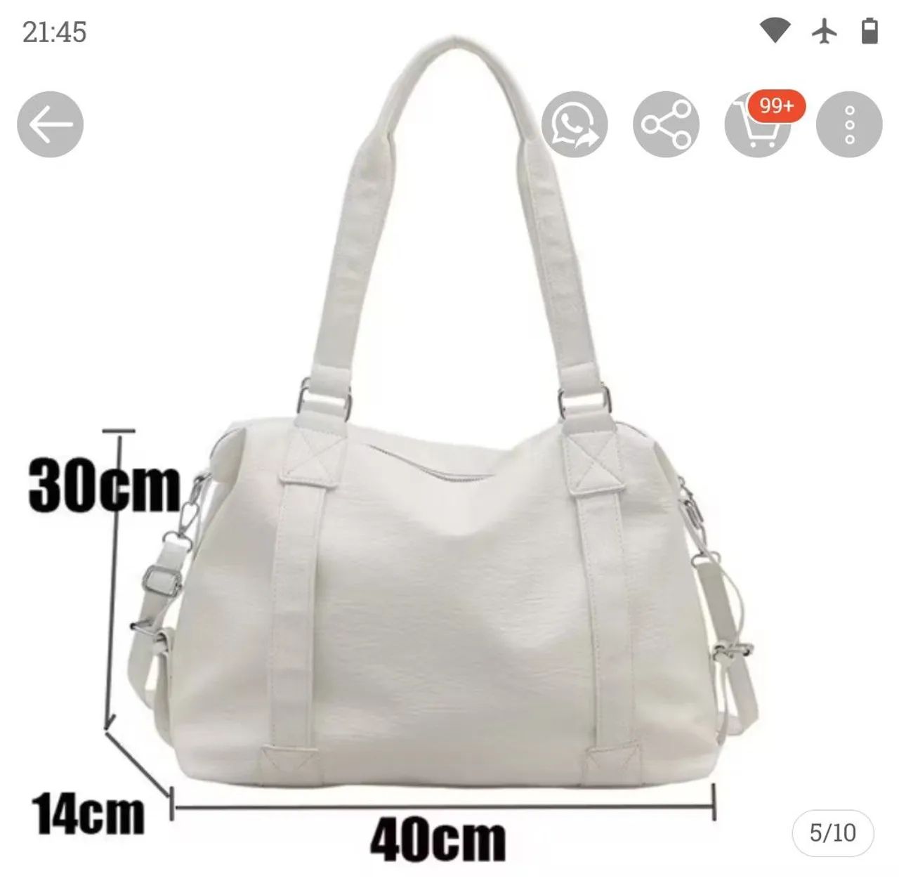 Bolsa feminina grande. - Foto 2