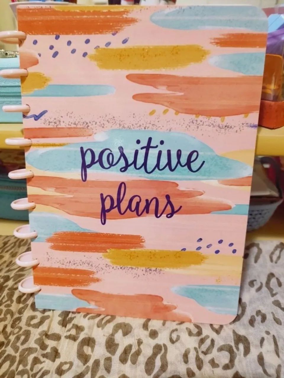 caderno inteligente confetti positive plans
