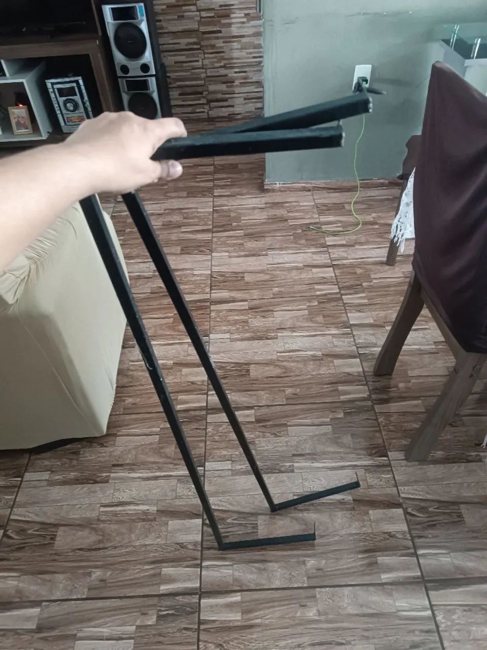 Arara de parede ou cabideiro de parede - Foto 2