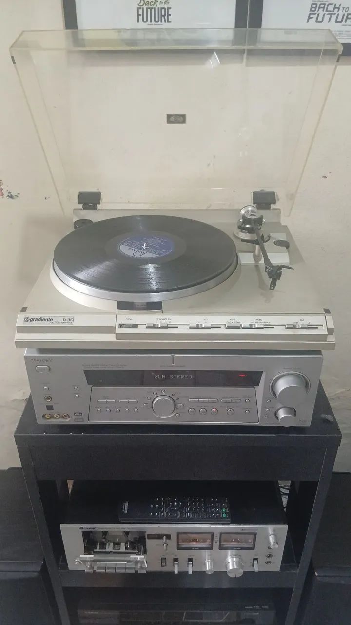 Receiver Sony STR DE 885 Com Controle.  - Foto 5