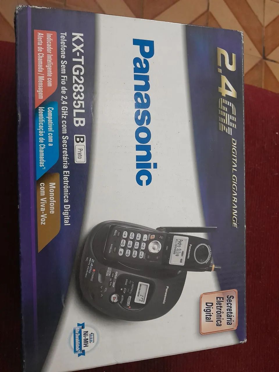 Dois aparelhos de telefone sem fio - Funcionando perfeitamente e na caixa  - Foto 5