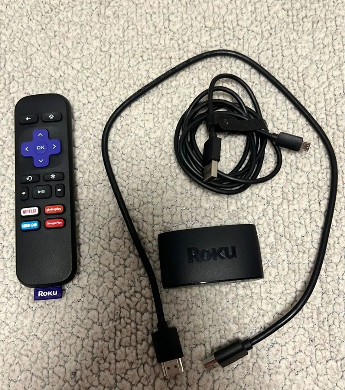 Roku Express full hd preto Usado ótimo estado tudo funcionando  - Foto 2