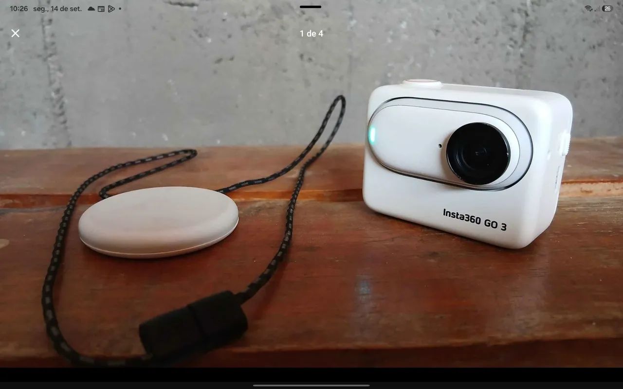 Insta 360 Go 3 COM ACTION POD E COLAR MAGNETICO