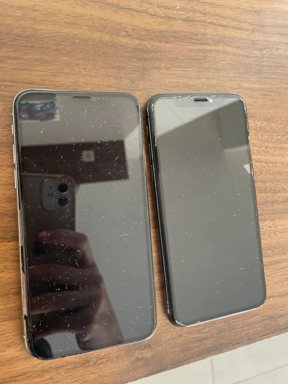 2 iPhone X 64gb para retirada de peças placas e telas queimadas  - Foto 2