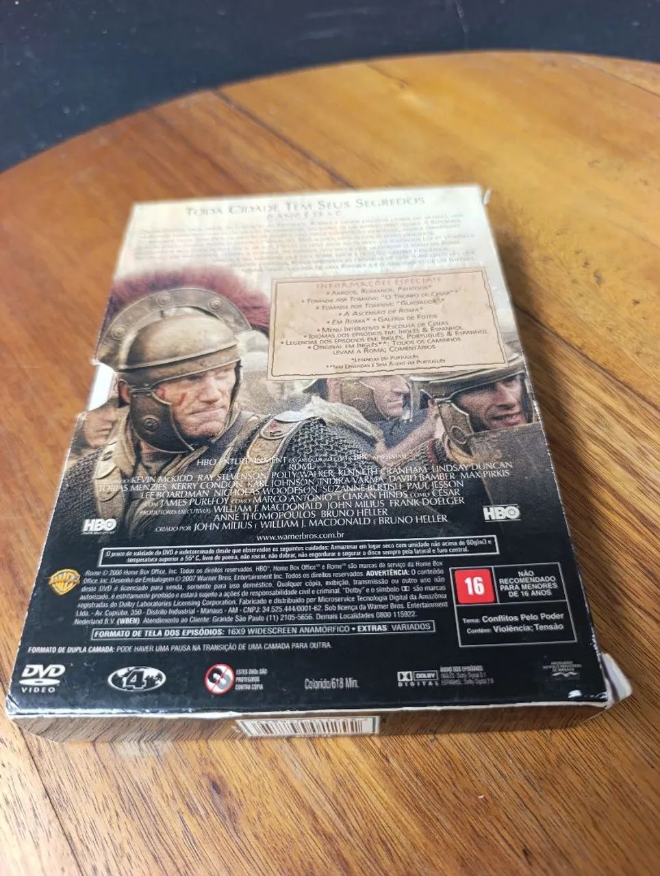 BOX DVD ROMA PRIMEIRA TEMPORADA COMPLETA. ORIGINAL COM 6 DVDs. +16 - Foto 2