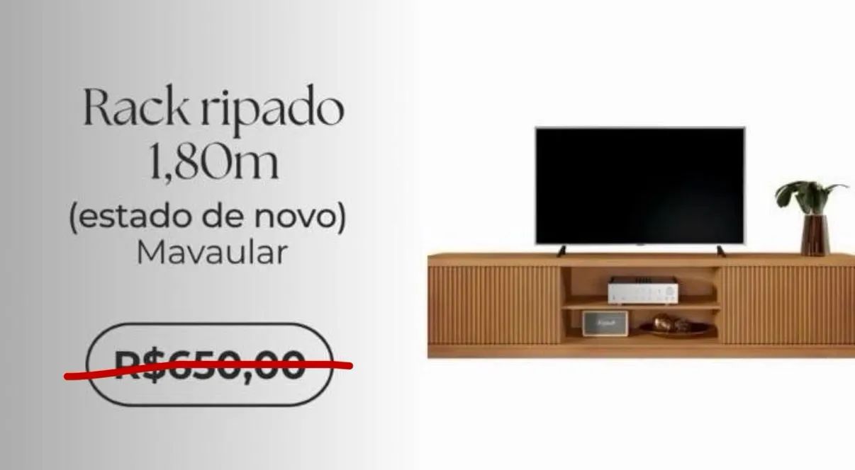 VENDO: rack em perfeito estado