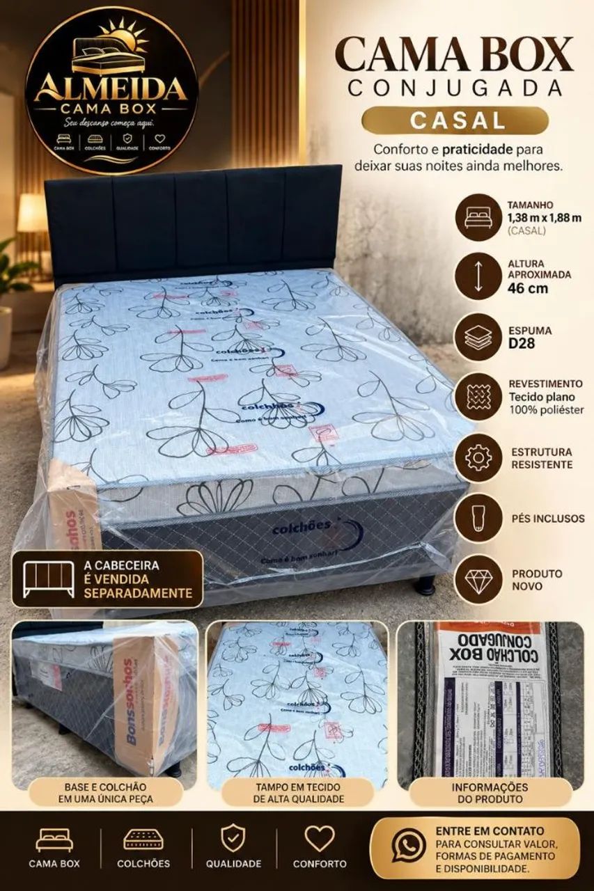 Almeida cama box  - Foto 4