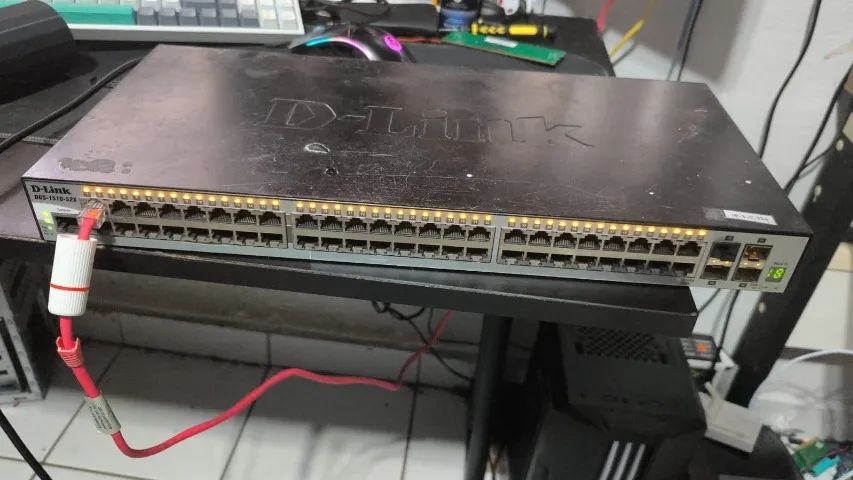  switch D-Link DGS-1510-X52 ACEITO TROCAS - Foto 2