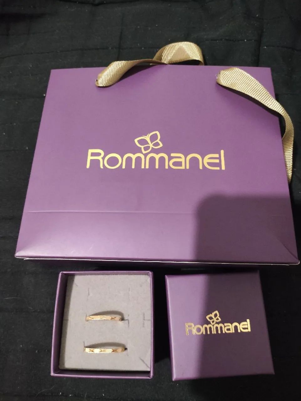 Par de Alianças da Rommanel 