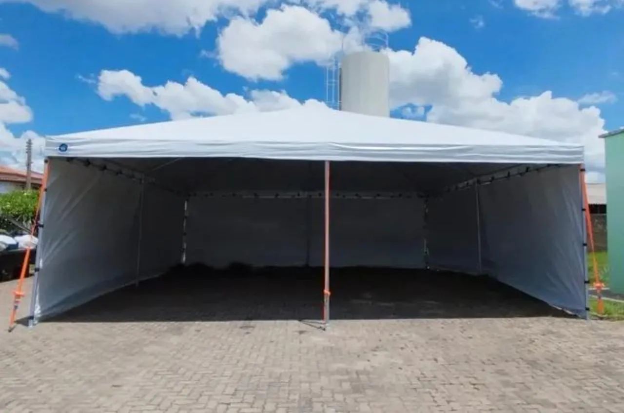 Fabricamos e alugamos tenda 10x10,  4x4, 5x5 todas as tendas são novas galvonizado...  - Foto 5