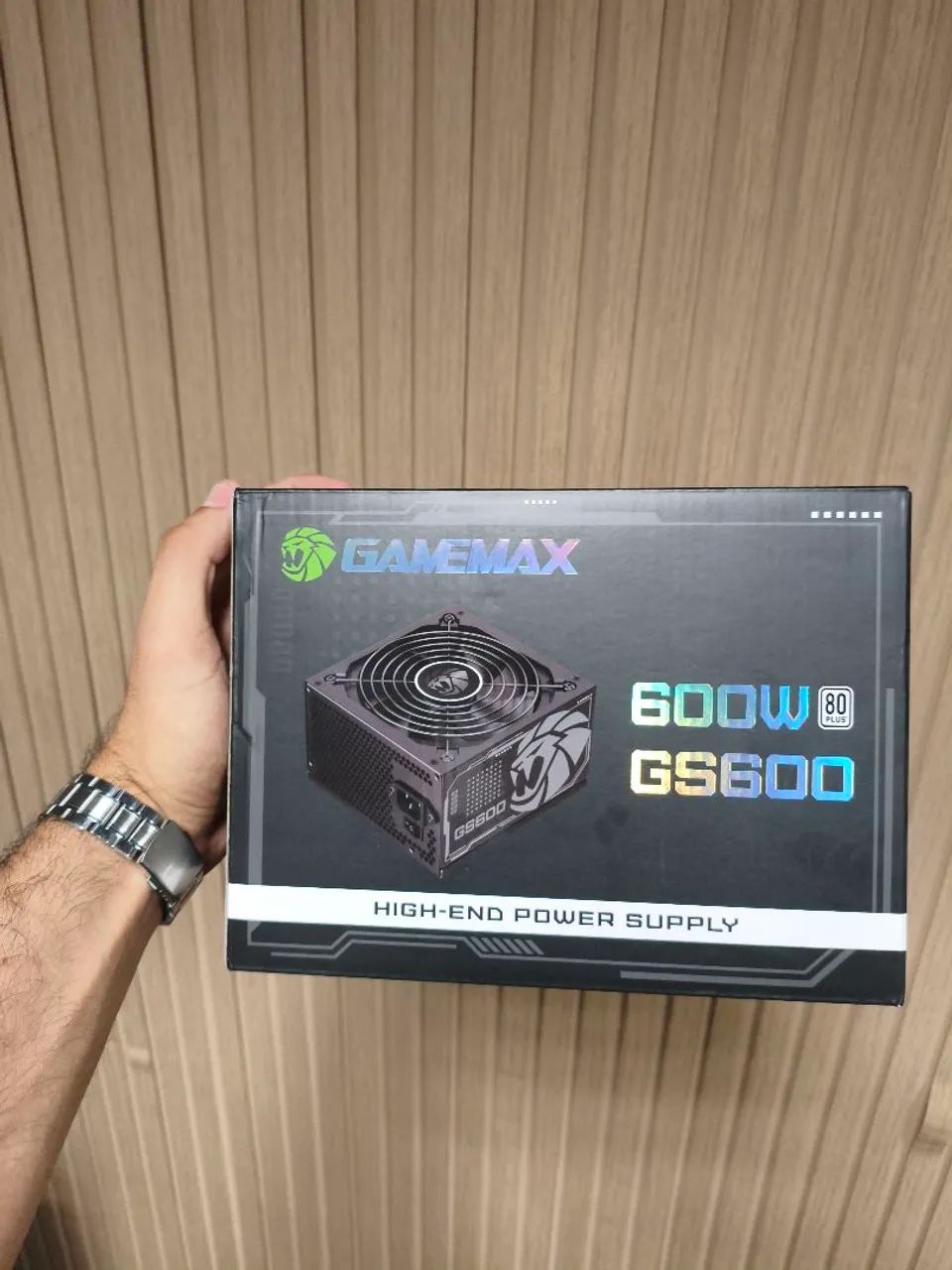 Fonte Gamemax 600w 80plus