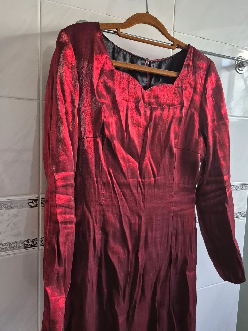 Vestido vermelho social - Foto 2