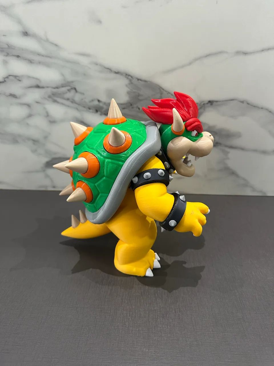 Bowser decorativo impresso em 3D - Foto 5