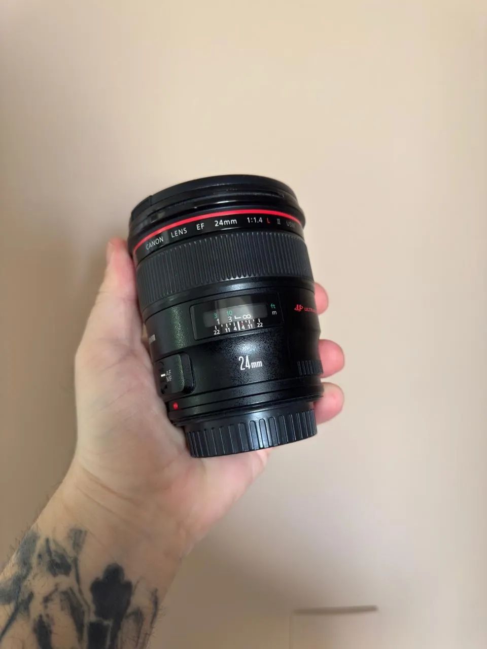 Lente 24mm 1.4 Lii Canon EF
