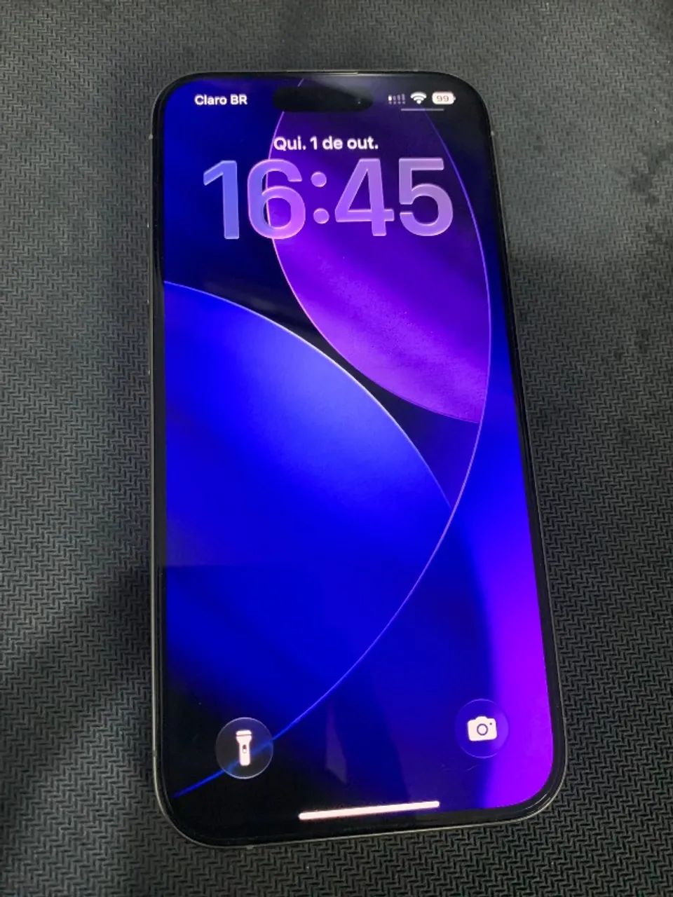 iPhone 15 Pro 256gb Titânio Natural com caixa