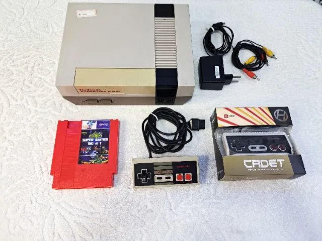 Console NES Americano funcionando normalmente. - Foto 2