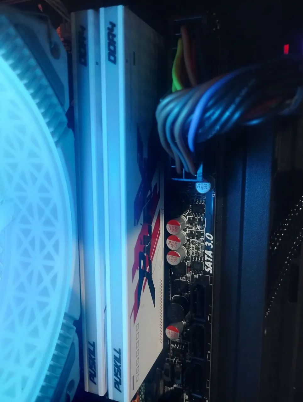 16GB DDR4 2x8GB de 3200Hz - Branca - 100% testada