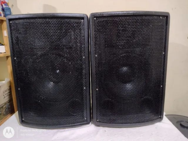 Par de caixas 12 polegadas, 250w cada