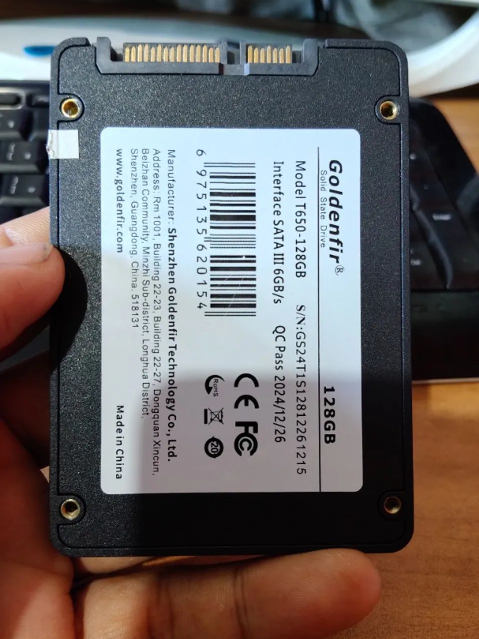 SSD 128 gb goldenfir - Foto 2