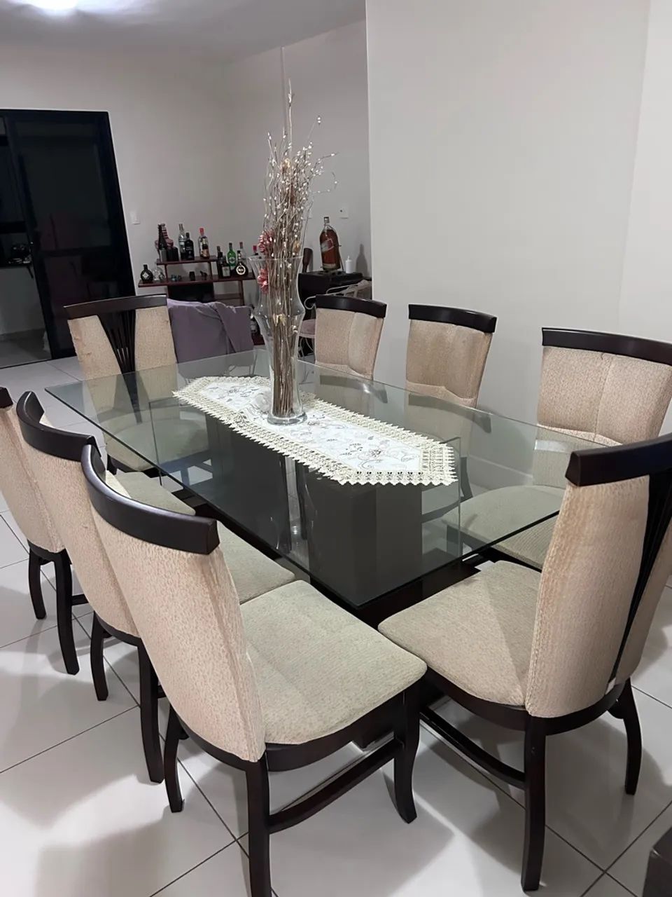 Mesa de jantar c/8 lugares