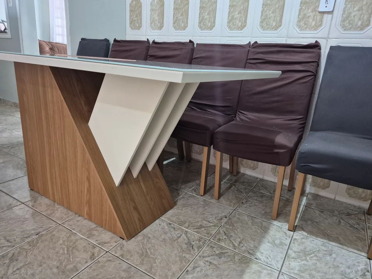 Mesa de jantar 6 cadeiras  - Foto 3