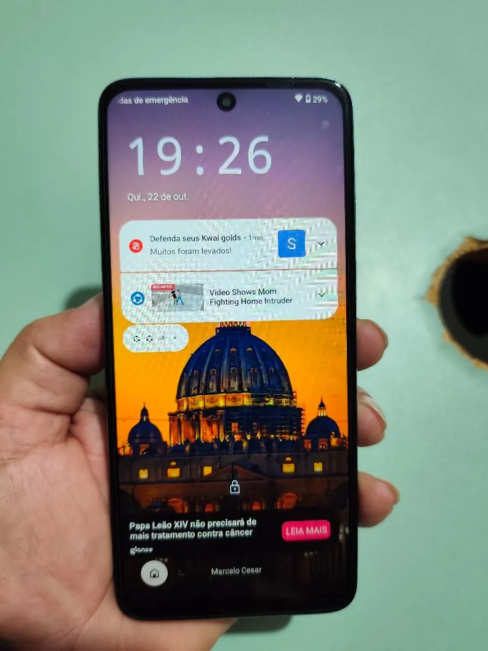Vendo um celular moto G23 /400 - Foto 2